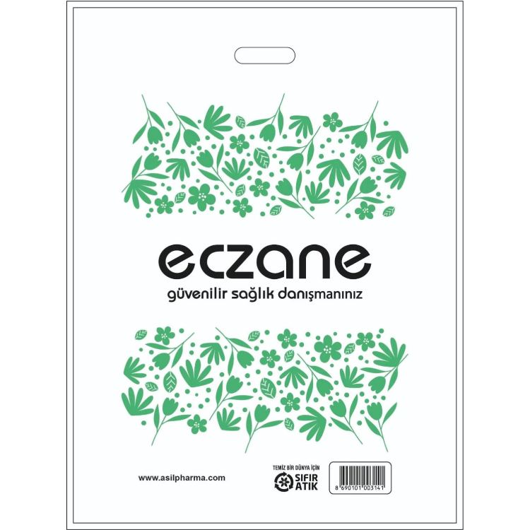 Büyük Boy El Geçme Eczane Poşeti ( 30X40) – 700 ADET