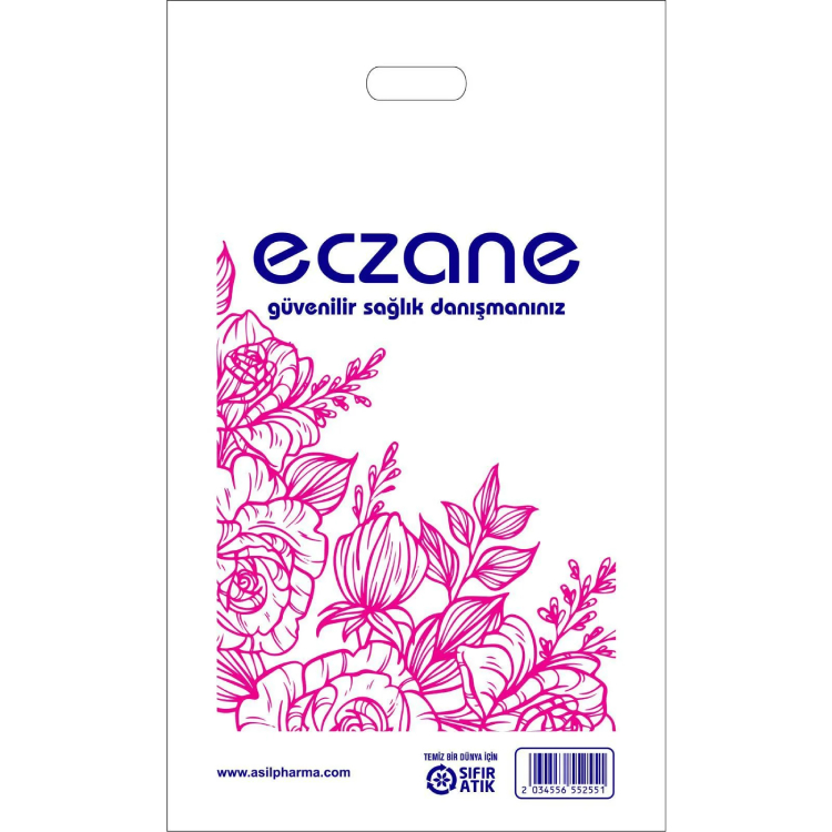 Mini Boy El Geçme Eczane Poşeti (15X25cm) – 3000 Adet ( Kozmetik Grubu )